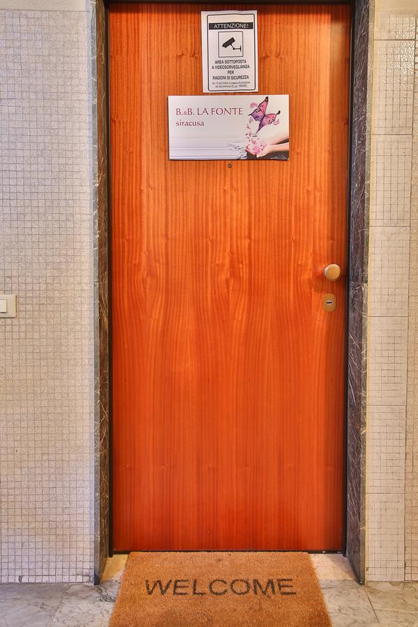 Bed and Breakfast La Fonte Syracuse Екстер'єр фото